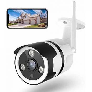 Cámaras de Vigilancia WiFi, NETVUE Cámaras IP Exterior Full HD 1080P IP66 Detección de Movimiento,Seguridad para Casa，IP CCTV Sistema Seguridad para el Hogar/Bebé / Mascotas