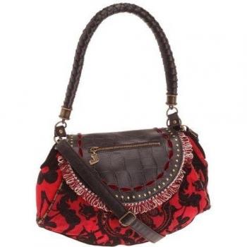 Desigual Bols_Barroco 27X5L072000U - Bolso de hombro para mujer, color negro, talla 40x24x10 cm