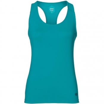 Asics Fitted Camiseta de Tirantes, Mujer, Lake Blue, XS