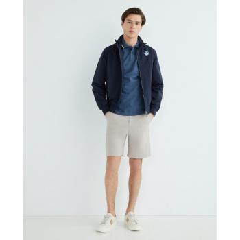 North Sails Men's Stretch Chino Bermuda Shorts - Size 32, Gray