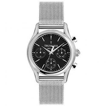 Trussardi T-Light Quartz Men's Watch R2453127002 with Leather Strap and Water Resistance