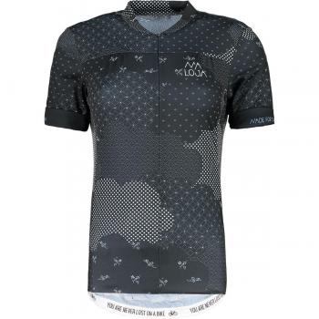 Maloja Bettam. 1/2 Maillot Técnico, Mujer, Negro