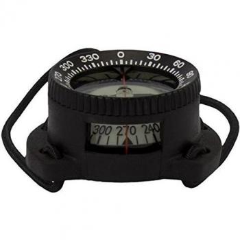 Scuba Force Brújula, Unisex, Kompass Pro, Negro, Talla única