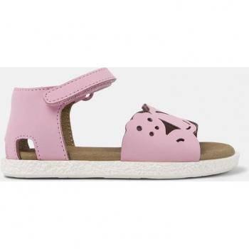 CAMPER Twins - Sandals for First Walkers - Pink, Size 24, Smooth Leather