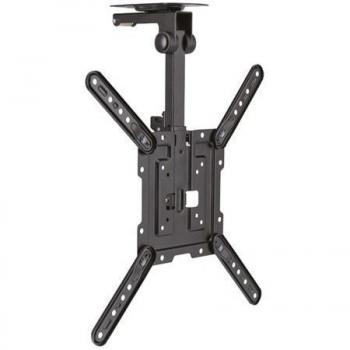Cromad Soporte de Techo Basculante para TV de 23-55 - Inclinable y Giratorio - Peso Máximo 20kg - VESA 400x400mm CR1109