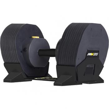 Tunturi MX85 Mancuerna Seleccionable 5,6 kg a 38,6 kg Negra