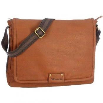 Tamaris KRIS Messenger A610-17-13-999-330 - Bolsa de mensajero unisex, color marrón, talla 40x33x10 cm