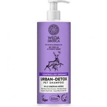 Wilda Siberica Bio Champú Urban Detox para perros y gatos, 400 ml