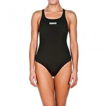 Arena W Bañador Deportivo Mujer Solid Swim Pro, Black-White, 36