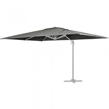 habitatetjardin Tela de Recambio para el Parasol Sun 3-3 x 3 m - Gris Claro