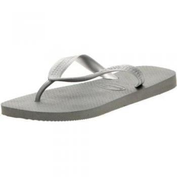 Havaianas  Top Metallic,  Infradito unisex adulto, Grey/Silver, 45-46 BR