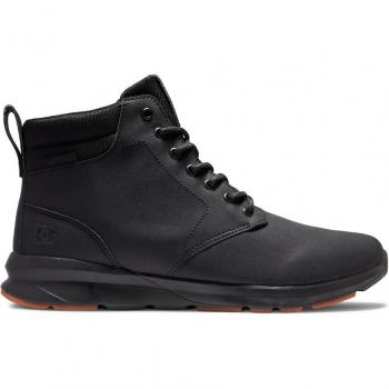 Zapatillas de hombre DC Shoes Mason 2 - Calzado de cuero impermeable en color negro