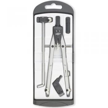 Compás Micrométrico Faibo 102T con Brazos Articulados, Extensor, Bigotera y Patas Articuladas - Hasta 165 mm