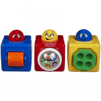 Fisher-Price - Bloques de actividad, grandes, clásicos