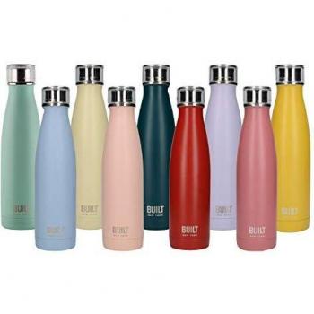 Botella de Agua de Acero Inoxidable con Aislamiento Doble Pared Perfect Seal, 480 ml