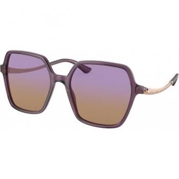 Bulgari BV 8252 Square Geometric Purple Sunglasses