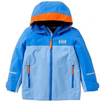 Helly Hansen Kid's Shelter 2.0 Waterproof Hooded Jacket Bright Blue Size 6
