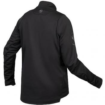Chaqueta Endura Singletrack Soft Shell Negra para ciclismo, talla S, cortavientos
