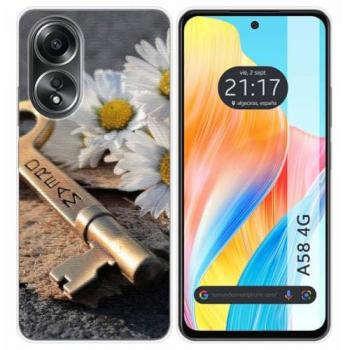 Funda de Silicona para Oppo A58 4G con Diseño Dream y Dibujos