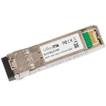 Mikrotik S+31DLC10D Módulo Fibra SFP+ MonoMod 10Km