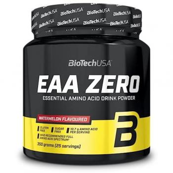 Aminoácidos Esenciales BioTechUSA EAA Zero 350g - 7160mg EAA/porción, sin azúcar, sin gluten, disponible en diferentes sabores como Sandía
