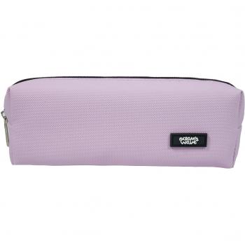 Estuche Escolar Pequeño Lila - Perfecto para Organizar tus Utensilios Escolares