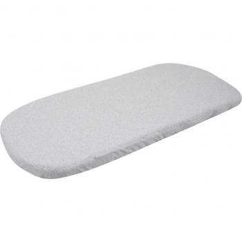Sábana Bajera Capazo Algodón Suave Bebé Jyoko Stone Grey 75x35cm