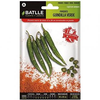 Semillas Hortícolas - Pimiento Guindilla Verde - Batlle
