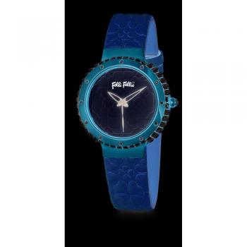 Reloj Folli Follie Mujer Analogico Cuarzo con Correa de Piel WF13B032SP