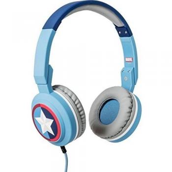 Captain America Foldable Headphones with Microphone