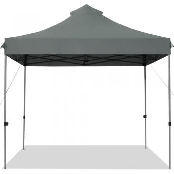 Portable 10' x 10' Pop-up Party Canopy - Grey