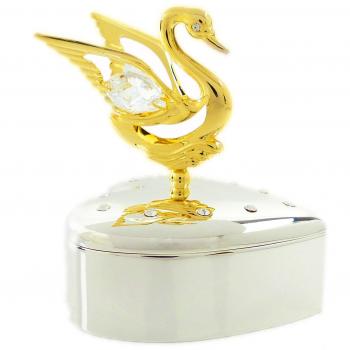 Edler joyas Joyero dorados de 24 K con cristales de swarovski