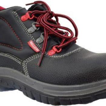 Bota de seguridad de piel non metal S3 talla 41 en color gris.