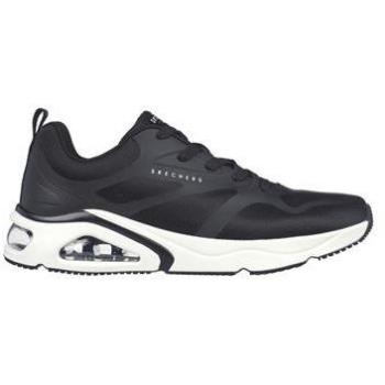 Skechers Men's Tres-Air Uno Revolution-Airy Sneakers with Skech-Air Sole, Black, Size 43
