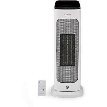 Calefactor Ventilador Cerámico Wi-Fi 2000W con Termostato Digital y Control Remoto