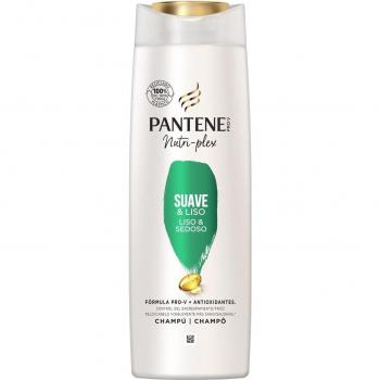 Pantene Pro-V Suave y Liso Champú, 385 ml