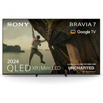 TV QLED 75 - Sony Bravia 7, MiniLED, 4K HDR, Google Smart 2024, Gaming PS5, IMAX Enhanced, Dolby Atmos/Vision, Chromecast, Airplay, 120Hz