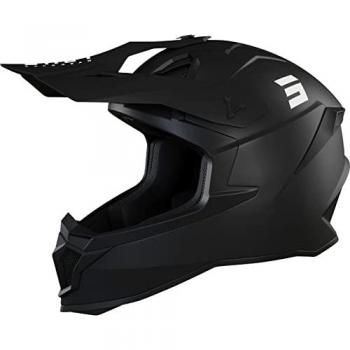 Casco de Motocross Shot Race Gear Lite Solid Negro 2.0 M (57/58)