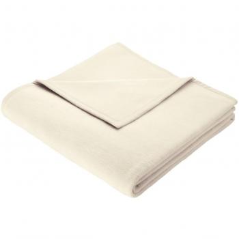 biederlack Manta para Cama, combinación de algodón, Blanco, 220 x 240 cm