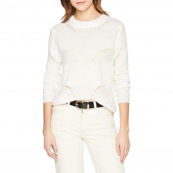JDY Jdydaisy L/s Structure Pullover Knt Noos, suéter para Mujer, Blanco Cloud Dancer, 44