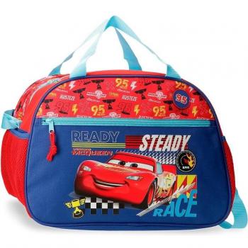 Bolsa de viaje Disney Lets race con diseño de Cars para niños, capacidad 24L