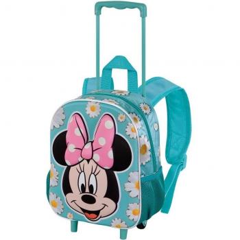 Mochila Trolley 3D Disney Minnie Mouse Spring 31x26x11cm