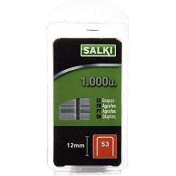 salki 86805312 Grapa 53/12 mm para Tapizar, Metal, L