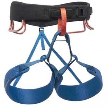 Black Diamond Momentum Adult Climbing Harness - Blue/Black, XXL
