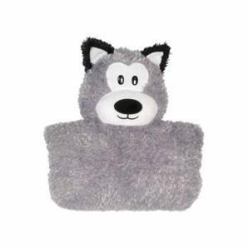 Cojín Husky Dormi Locos - Almohada Pequeña con diseño de husky, suave y cómodo, ideal para niños y adultos, fácil de lavar