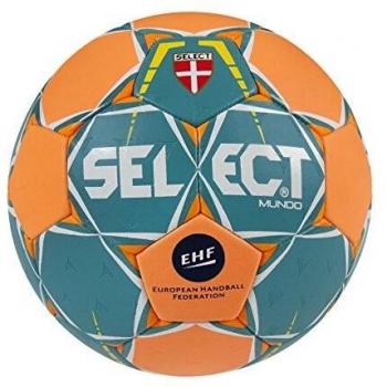 SELECT Mundo – Balón de Balonmano, Color türkis/Orange, tamaño 3