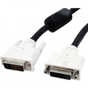 StarTech.com DVI Extension Cable - 15 ft - Dual Link - Male to Female Cable - 2560x1600 - DVI-D Cable - Computer Monitor Cable - DVI Cord