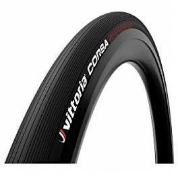VITTORIA Tub.Corsa 23-28 G2.0 Ruedas Ciclismo, Adultos Unisex, Negro