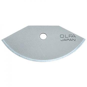 Olfa 622101 3 Cuchillas semicirculares de 18,5 mm para cúter Tec-1, Set de 3 Piezas