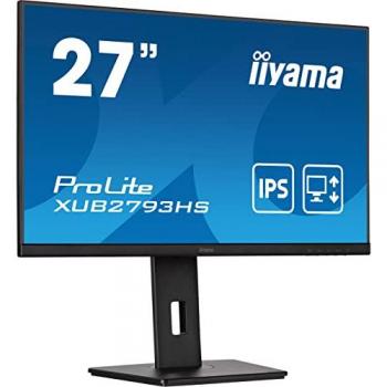 Monitor iiyama ProLite XUB2793HS-B7 27 FHD 1920x1080 LED 1ms 100Hz HDMI Negro